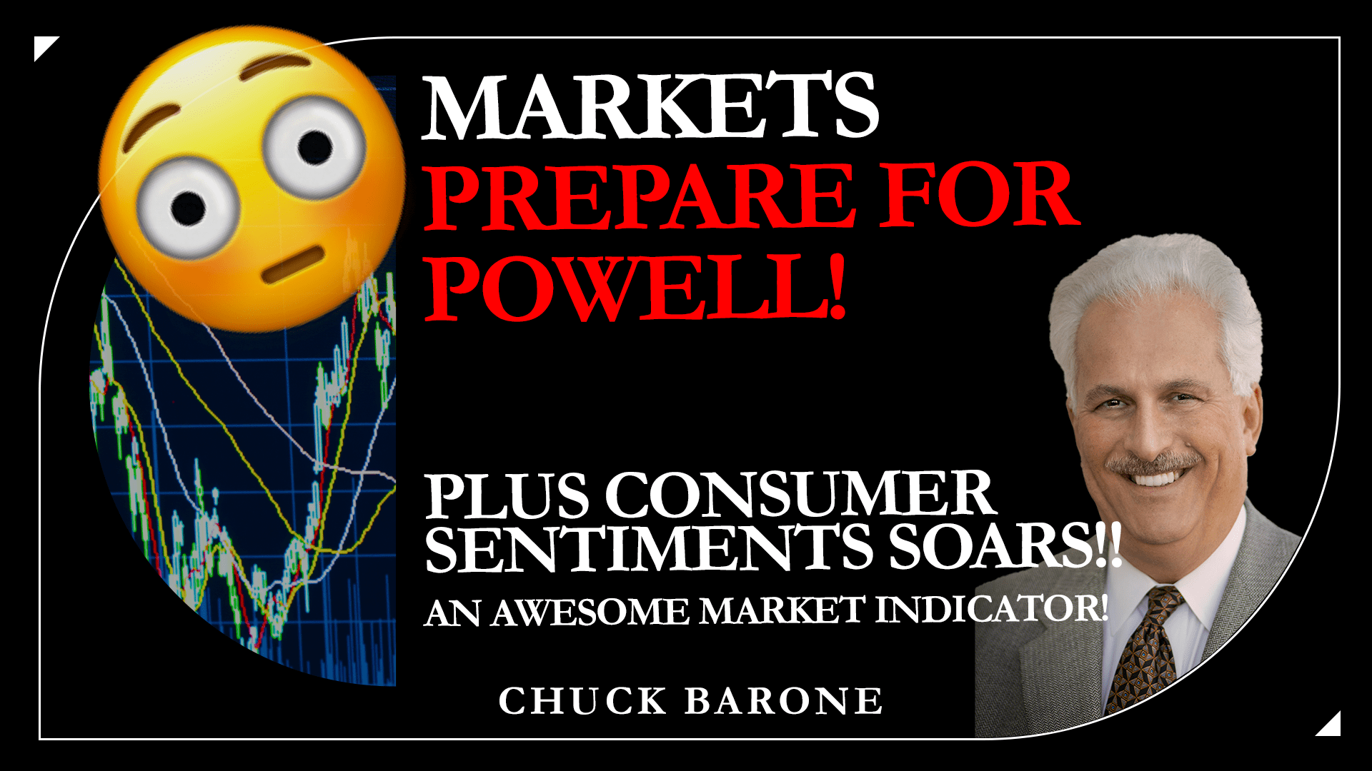 Featured image for “Markets prepare for POWELL! Plus consumer sentiments SOARS!! An AWESOME market indicator!”